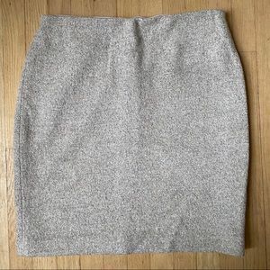 Ann Taylor Metallic Mini Skirt